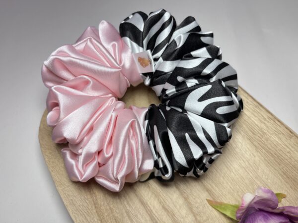 Scrunchie łączone Słodka Dzikość - obrazek 3