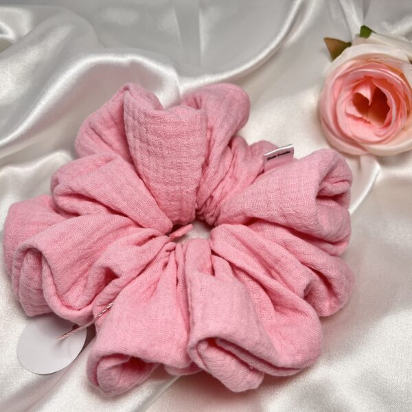 Scrunchie Muślinowa Klasyka