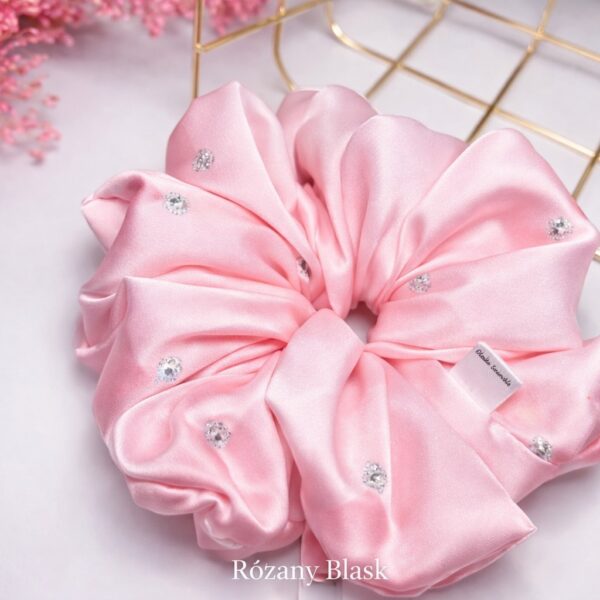 Scrunchie Różany Blask
